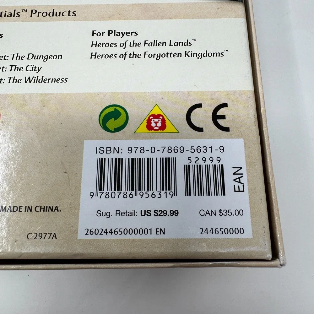 Dungeons & Dragons 4e: Monster Vault Box Set Complete‎ Unpunched 4th Essentials